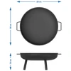 Záhradné ohnisko Ø58 cm, okrúhle, misa - 9 ['ohnisko v záhrade', ' okrúhle ohnisko', ' táborák', ' pod kotlík', ' poľské ohnisko', ' ohnisko surová oceľ', ' ohnisko táborákové', ' liatinový kotlík', ' gril', ' trojnožka', ' záhradné príslušenstvo', ' varenie v záhrade', ' ohnisko pod rošt', ' najlepšie ohnisko', ' maľované ohnisko', ' ohnisko táborákové', ' liatinový kotlík', ' gril', ' trojnožka', ' ohnisko žiaruvzdorné', ' čierne ohnisko', ' moderné ohnisko', ' ohnisko na nožičkách', ' malé ohnisko', ' opekanie klobások']
