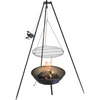 Záhradné ohnisko s roštom, Ø55 cm, okrúhle, misa - 7 ['ohnisko v záhrade', ' okrúhle ohnisko', ' táborák', ' pod kotlík', ' poľské ohnisko', ' ohnisko surová oceľ', ' ohnisko táborákové', ' liatinový kotlík', ' gril', ' trojnožka', ' záhradné príslušenstvo', ' varenie v záhrade', ' ohnisko pod rošt', ' najlepšie ohnisko', ' maľované ohnisko', ' ohnisko táborákové', ' liatinový kotlík', ' gril', ' trojnožka', ' ohnisko žiaruvzdorné', ' čierne ohnisko', ' moderné ohnisko', ' ohnisko na nožičkách', ' malé ohnisko', ' opekanie klobások', ' ohnisko s roštom']