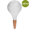 Zavlažovacia guľa pre rastliny, biela matná s keramickou nožičkou, 400ml - 2 ['zavlažovacie gule', ' dávkovač na zavlažovanie kvetov', ' na polievanie kvetov', ' zvlhčovače pre kvety', ' zavlažovanie kvetov', ' zavlažovanie rastlín', ' zavlažovače do kvetináčov', ' pre izbové kvety', ' zavlažovací systém', ' zavlažovacia guľa', ' dávkovač vody do kvetináčov', ' gule pre rastliny', ' dávkovač pre rastliny', ' polievanie rastlín', ' biele zavlažovacie gule', ' zavlažovacie gule s keramickou nožičkou', ' keramická nožička', ' farebné zavlažovacie gule', ' zavlažovacie gule s hlinenou nožičkou', ' zavlažovacie gule plnené zhora', ' dávkovače plnené zhora', '']