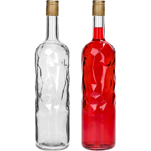 Ľadová fľaša 1L s uzáverom fi30/35, 4ks - 5 ['Ľadová fľaša', ' ľadová fľaša', ' fľaša 1L', ' fľaše 1L', ' sada 4 fliaš', ' fľaša s drážkami', ' fľaša na likér', ' fľaše na likér', ' fľaša na nápoje', ' fľaše na nápoje', ' ozdobné fľaše', ' ľadová fľaša']