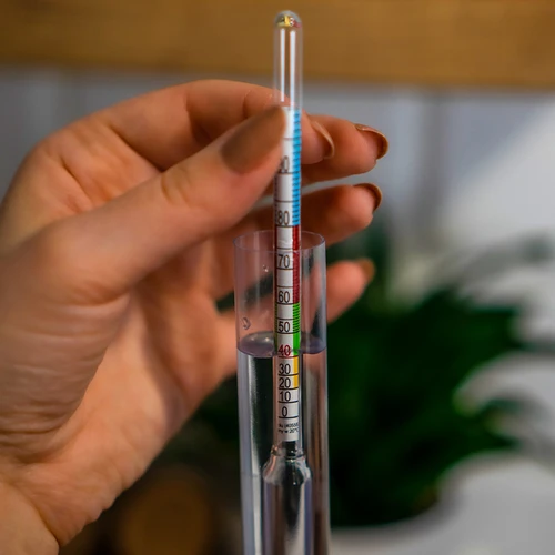 Alkoholometer v nerozbitnej skúmavke - 5 ['alkoholometer', ' areometer na meranie alkoholu', ' alkoholový indikátor', ' na destiláty', ' na vodky']