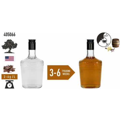 Americké dubové vločky, silne opražené, z bourbonových sudov, 50 g - 6 ['dubové vločky', ' vločky z bourbonových sudov', ' vločky z bourbonových sudov', ' aromatizácia nápojov', ' domáce nápoje v štýle bourbonu', ' dubové vločky usa', ' dubové vločky bourbon', ' silne opražené vločky', ' aromatizujúce vločky do whiskey', ' aromatické vločky do brandy']