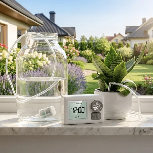 Automatický zavlažovací systém pre črepníkové rastliny - 10