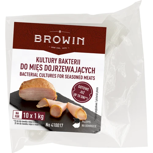 Bakteriálne kultúry na dozrievajúce mäso, 2 g  - 1 ['dozrievajúca krkovička', ' na dozrievajúce údeniny', ' dozrievajúca sviečkovica', ' baktérie na dozrievanie údenín', ' štartovacie kultúry-dozrievajúce údeniny']