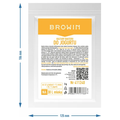 Bakteriálne kultúry na jogurt - 6