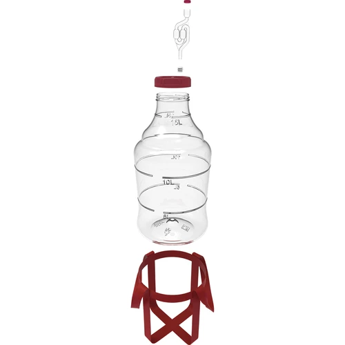 Balón na víno ľahký, nerozbitný, s popruhmi, 15 L - 2 ['balóny na víno', ' balóny na pivo', ' nádoby na víno', ' nádoby na pivo', ' nádoby PET', ' balóny so širokým hrdlom', ' vinárske súpravy', ' nerozbitné nádoby', ' nádoby na fermentáciu', ' balóny na fermentáciu', ' balóny so skrutkovacím uzáverom', ' balóny s príslušenstvom', ' novinky vo vinárstve', ' domáce vína', ' domáce pivá', ' popruhy na prenášanie', ' balóny', ' z plastu', ' nerozbitné', ' fermentor', ' demižón', ' galón', ' víno', ' pivo', ' s popruhmi', ' súprava']