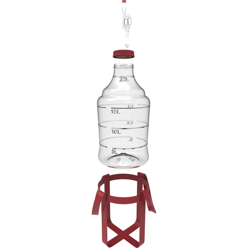Balón na víno ľahký, nerozbitný, s popruhmi, 20 L - 2 ['balóny na víno', ' balóny na pivo', ' nádoby na víno', ' nádoby na pivo', ' nádoby PET', ' balóny so širokým hrdlom', ' vinárske súpravy', ' nerozbitné nádoby', ' nádoby na fermentáciu', ' balóny na fermentáciu', ' balóny so skrutkovacím uzáverom', ' balóny s príslušenstvom', ' novinky vo vinárstve', ' domáce vína', ' domáce pivá', ' popruhy na prenášanie', ' balóny', ' z plastu', ' nerozbitné', ' fermentor', ' demižón', ' demižón', ' galón', ' víno', ' pivo', ' s popruhmi', ' súprava']