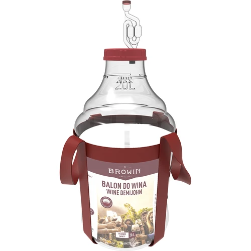 Balón na víno ľahký, nerozbitný, s popruhmi, 20 L - 3 ['balóny na víno', ' balóny na pivo', ' nádoby na víno', ' nádoby na pivo', ' nádoby PET', ' balóny so širokým hrdlom', ' vinárske súpravy', ' nerozbitné nádoby', ' nádoby na fermentáciu', ' balóny na fermentáciu', ' balóny so skrutkovacím uzáverom', ' balóny s príslušenstvom', ' novinky vo vinárstve', ' domáce vína', ' domáce pivá', ' popruhy na prenášanie', ' balóny', ' z plastu', ' nerozbitné', ' fermentor', ' demižón', ' demižón', ' galón', ' víno', ' pivo', ' s popruhmi', ' súprava']