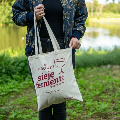 Bavlnená taška - sejem ferment - 3 ['taška na opakované použitie', ' ekologická taška', ' bez plastu', ' nákupná taška', ' taška na rameno']
