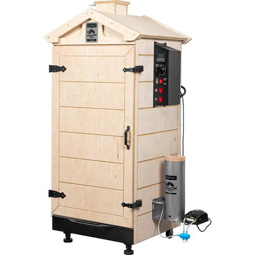 Bezrámová udiareň dragON PLYWOOD NATURE s digitálnym regulátorom, 200 l - 2