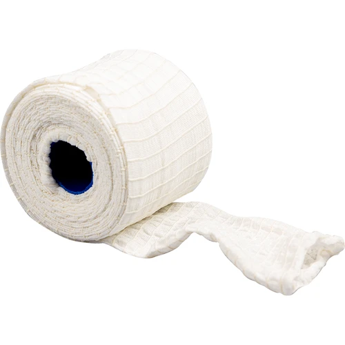 Biela údenárska sieťka s rozmermi 12,5 cm x 5 m, s tepelnou odolnosťou do 220°C - typ B