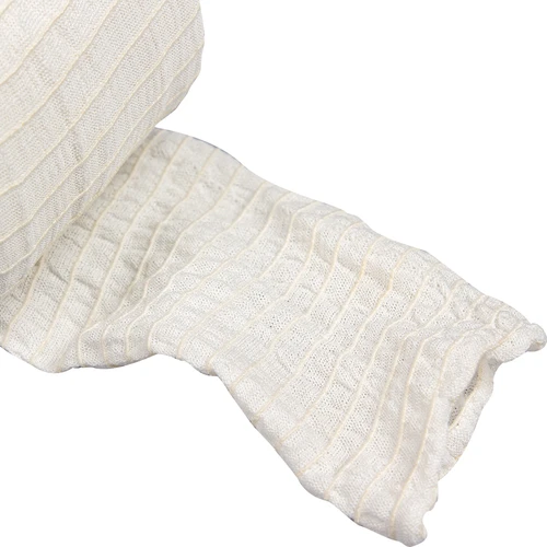 Biela údenárska sieťka s rozmermi 12,5 cm x 5 m, s tepelnou odolnosťou do 220°C - typ B - 2