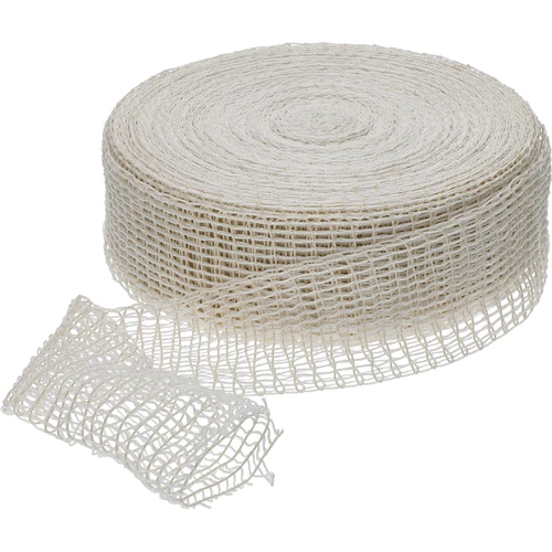 Biela údenárska sieťka s rozmermi 12,5 cm x 50 m, s tepelnou odolnosťou do 220°C - 2 ['sieťka na údeniny', ' údenárska sieťka na údenie', ' údenárska sieťka na varenie', ' údenárska sieťka na pečenie', ' odolná údenárska sieťka', ' na domáce údeniny', ' na šunku', ' na bôčik']