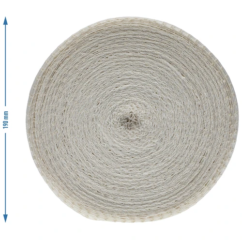 Biela údenárska sieťka s rozmermi 12,5 cm x 50 m, s tepelnou odolnosťou do 220°C - 4 ['sieťka na údeniny', ' údenárska sieťka na údenie', ' údenárska sieťka na varenie', ' údenárska sieťka na pečenie', ' odolná údenárska sieťka', ' na domáce údeniny', ' na šunku', ' na bôčik']