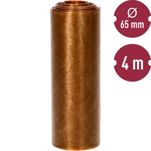 Bielkovinový obal na údeniny fi.65 - 4 m - 4 ['na klobásy', ' na domáce údeniny', ' na údenie', ' obal na klobásy', ' bielkovinový obal na krakovskú', ' bielkovinový obal na živeckú', ' karamelový obal', ' bielkovinový karamelový obal', ' obal na klobásy karamel']