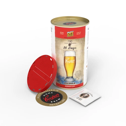 Brewkit Coopers 86 dní Pilsner - 3 ['Pilsner', ' pilzner', ' brewkit', ' pivo']