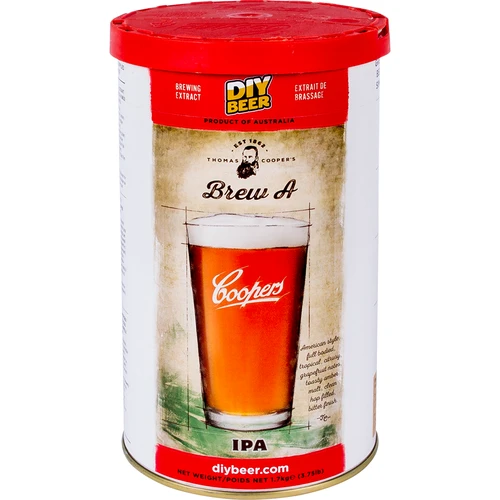 Brewkit Coopers Brew A IPA  - 1 ['domáce pivo', '\r\ndomáce pivo', '\r\nsúpravy na domáce pivo', '\r\nsúprava na domáce pivo', '\r\ndomáce varenie piva', '\r\ndomáce pivo krok za krokom', '\r\ndomáca výroba piva', '\r\ndomáce recepty na pivo', '\r\ndomáca výroba piva', '\r\nako urobiť domáce pivo', '\r\nBrewkit Coopers Stout', ' koncentrát na domáce pivo pivovarské kvasnice Alcotek', ' ako chutí pivo stout', ' pivo typu stout']