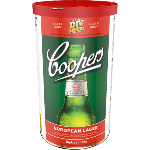 Brewkit Coopers European Lager - 2 ['lager', ' svetlé', ' svetlý lager', ' pivo', ' brewkit']