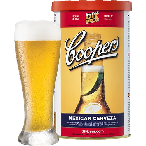 Brewkit Coopers Mexican Cerveza  - 1 ['lager', ' ľahké', ' svetlý lager', ' brewkit', ' pivo']