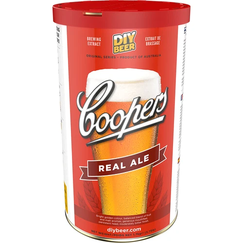 Brewkit Coopers Real Ale - 2 ['real ale', ' ale', ' vrchné kvasenie', ' brewkit', ' pivo']