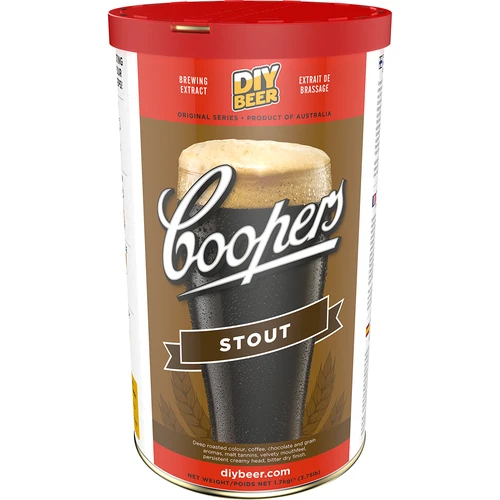 Brewkit Coopers Stout - 2 ['stout', ' tmavé', ' pražené', ' kávové', ' brewkit', ' pivo']