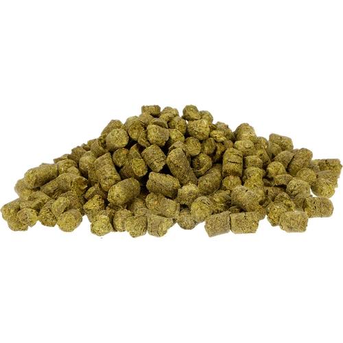 Chmeľ Perle - granulát 50 g - 5 ['chmelenie piva', ' chmeľ do piva', ' chmeľ alfa kyseliny', ' pivo', ' domáce pivo', ' robím pivo', ' ako urobiť pivo', ' aký chmeľ do piva', ' aký chmeľ vybrať', ' chmeľ v granuláte', ' granulát chmeľový', ' chmeľ perle']