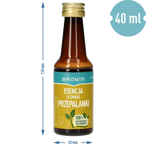 Chuťová esencia - prepálenka na 0,5 L - 40 ml - 8