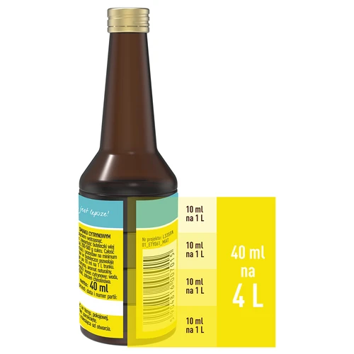 Citrónová esencia s prírodnou arómou na 4 l – 40 ml - 5