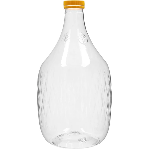 Demijón Dama 5 L PET, so skrutkovacím uzáverom  - 1 ['demižón', ' demižón na víno', ' demižón dama', ' dama v koši', ' dama 5 L', ' balón 5 L', ' demižón v košíku', ' fľaša dama 5L v koši', ' balón demižón na víno', ' demižón na pálenku', ' balón na víno', ' fľaša na víno', ' fľaša na víno', ' demižón na víno', ' balón na víno 5 litrov', ' demižón so skrutkovacím uzáverom', ' súprava na víno', ' nerozbitná dama', ' vinárske príslušenstvo', ' domáce vinárstvo', ' vinárske vybavenie', ' odporúčané na víno']