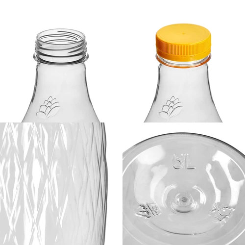 Demižón Dama 5 l PET, so skrutkovacím uzáverom - 3