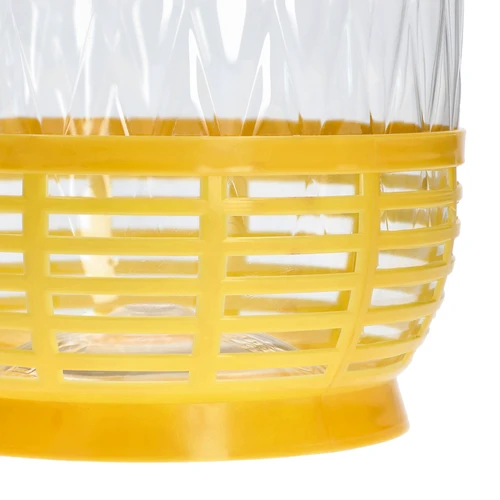 Demižón Dama 5 l PET, so skrutkovacím uzáverom, rukoväťou a košíkom - 4