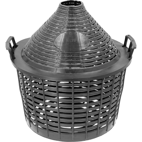 Demižón na víno 20 L v plastovom koši - 5 ['demižón', ' demižón', ' na víno', ' na pivo', ' na kvasenie', ' na fermentáciu', ' balón s košom', ' sklenený balón', ' balón na víno', ' fľaša na víno', ' balón 20 L']