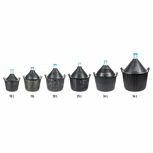 Demižón na víno 20 L v plastovom koši - 7 ['demižón', ' demižón', ' na víno', ' na pivo', ' na kvasenie', ' na fermentáciu', ' balón s košom', ' sklenený balón', ' balón na víno', ' fľaša na víno', ' balón 20 L']