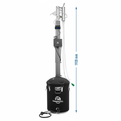 Destilačná súprava hawkSTILL „Studené prsty” 60 L + systém Wi-Fi IQ s displejom LCD - 20