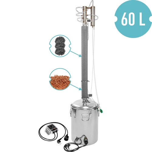 Destilátor HawkStill „Studené Prsty“ 60 L, kolóna fi 60,3 mm a regulátor výkonu - 2
