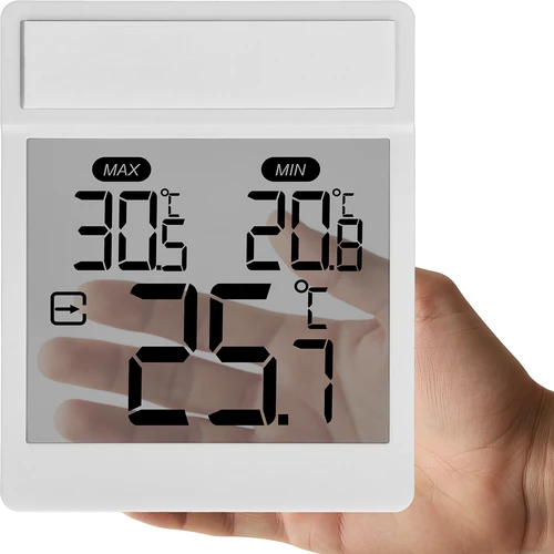 Digitálny teplomer za okno, samolepiaci, značky Soens