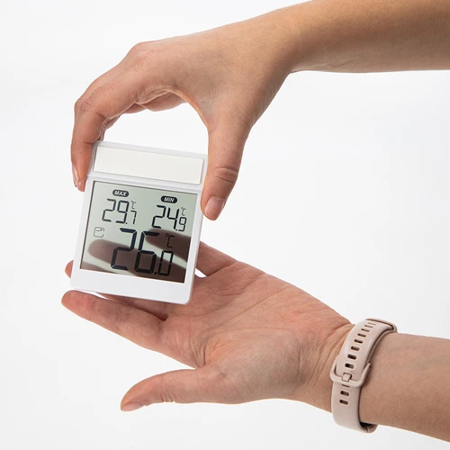 Digitálny teplomer za okno, samolepiaci, značky Soens - 5