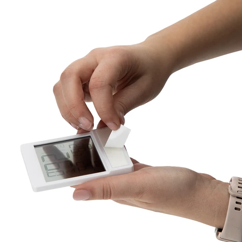 Digitálny teplomer za okno, samolepiaci, značky Soens - 6