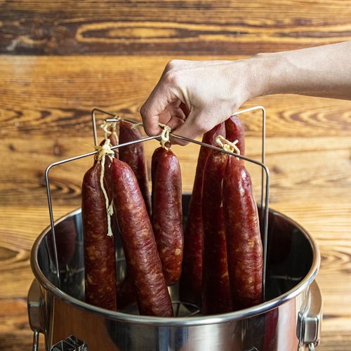 Domáca udiareň 5 kg - 12 ['udiareň v hrnci', ' spôsob údenia rýb', ' údenie syrov', ' údenie mäsa', ' údenie rýb', ' údenie doma', ' údenie bez dymu', ' údený losos', ' údené kurča', ' údený kapor', ' domáca udiareň', ' údenie doma', '\r\nUdiareň v hrnci 18l na plynový sporák', ' udiareň na plynový sporák']