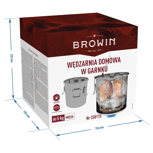 Domáca udiareň 5 kg - 10 ['udiareň v hrnci', ' spôsob údenia rýb', ' údenie syrov', ' údenie mäsa', ' údenie rýb', ' údenie doma', ' údenie bez dymu', ' údený losos', ' údené kurča', ' údený kapor', ' domáca udiareň', ' údenie doma', '\r\nUdiareň v hrnci 18l na plynový sporák', ' udiareň na plynový sporák']
