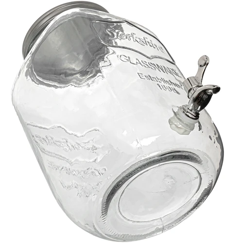 Dóza na limonádu, s kohútikom - sklenená, 4 L - 3 ['dóza na limonádu', ' dóza na nápoje', ' dóza s kohútikom', ' dóza 4 litre s kohútikom', ' sklenená fľaša s kohútikom', ' sklenená fľaša na nápoje', ' dóza na nápoj', ' dóza na nápoj na párty', ' dóza s kohútikom do záhrady', ' limonáda vonku', ' letné osvieženie']