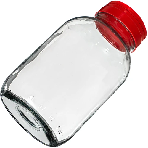 Dóza TO 4 L a viečko fi 100 s držadlom - 4 ['dóza', ' sklenená dóza', ' sklenený pohár', ' pohár s viečkom', ' pohár na kvasenie uhoriek', ' pohár na uhorky', ' pohár na likéry', ' dóza na likéry', ' pohár s kliešťami', ' kliešte na uhorky', ' kuchynské kliešte']