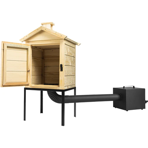 Drevená udiareň 60 cm, s ohniskom - 3