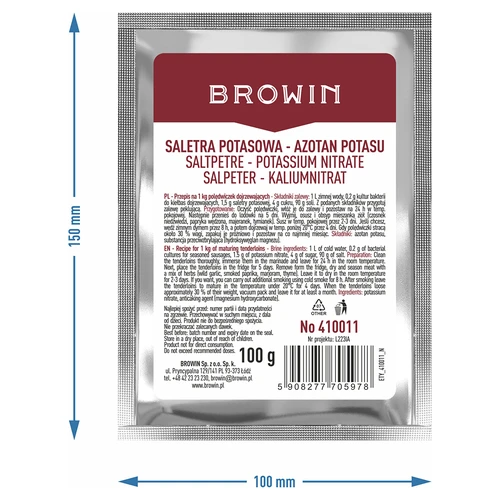 Dusičnan draselný na nakladanie mäsa, 100 g - 6