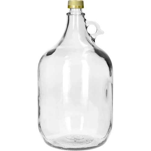 Džbán Dama 5 L so skrutkovacím uzáverom  - 1 ['džbán', ' džbán na víno', ' džbán dama', ' dama 5 L', ' balón 5 L', ' demižón', ' balón v koši', ' fľaša dama 5L v koši', ' balón', ' džbán na víno', ' džbán na pálenku']