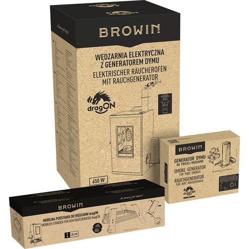 Elektrická údiareň dragON s mobilným podstavcom - 35