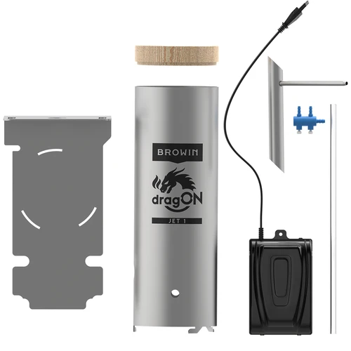 Elektrická údiarňa dragON PLYWOOD NATURE 100E s elektrickým ohrievacím modulom a riadiacou jednotkou - 12