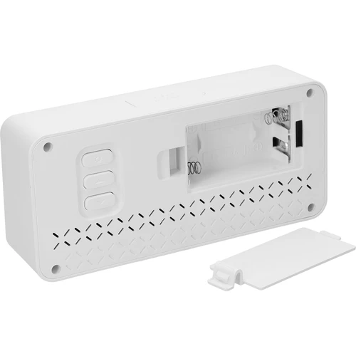 Elektronická meteorologická stanica Soens - biela, s hodinami a kalendárom - 5