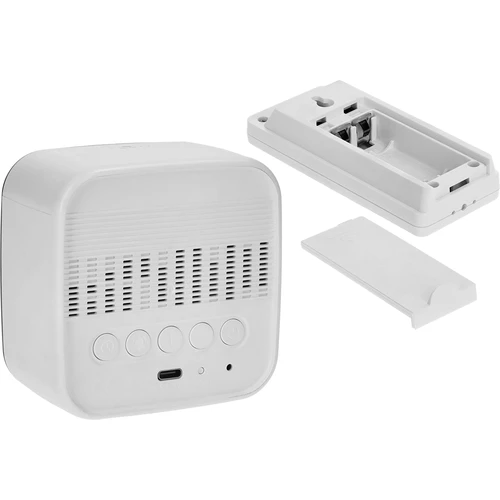 Elektronická meteostanica Soens - s bezdrôtovým snímačom, budíkom a lampičkou - 3