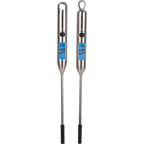 Elektronický kuchynský teplomer (-40°C do +300°C) z ocele  - 1 ['kuchynský teplomer', ' kulinársky teplomer', ' potravinový teplomer', ' kulinárske teplomery', ' teplomer z ocele', ' oceľový teplomer', ' teplomer s hrotom', ' teplomer s hrotom', ' teplomer s displejom', ' teplomer na varenie', ' pečenie a smaženie']